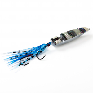 Блесна Hots BigFin 350гр цв.UV.RGB Zebra